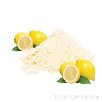 Succo di limone biologico in polvere per dimagrire